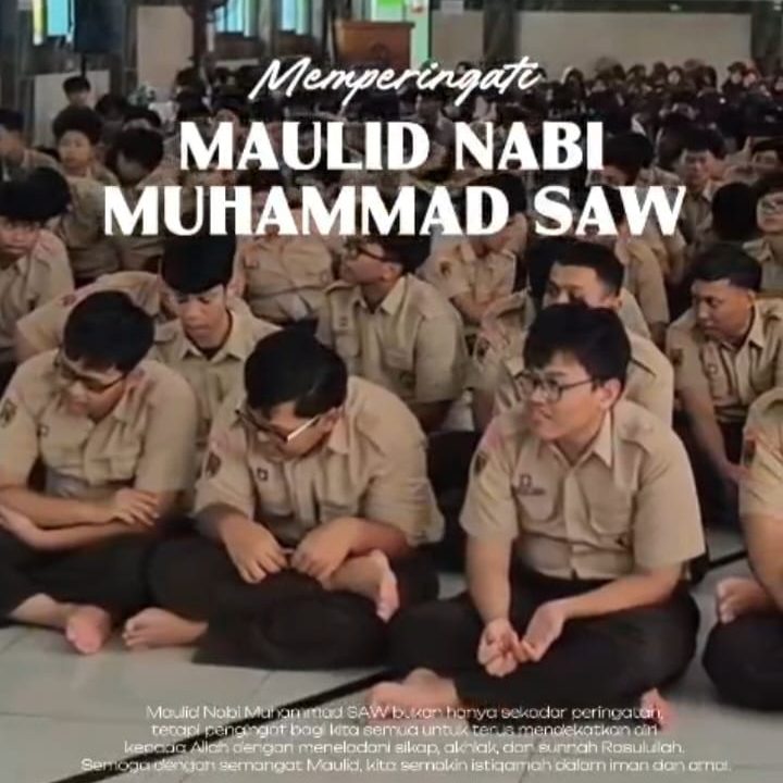 Peringatan Maulid Nabi Muhammad SAW di SMA Islam Sultan Agung Semarang, Momentum Meningkatkan Keimanan dan Kecintaan kepada Rasulullah